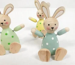 Wooden Rabbits – 4 Piece