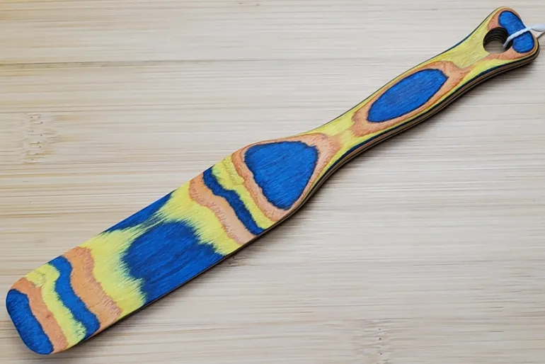 12″ Wooden Slotted Spoon – Horizon