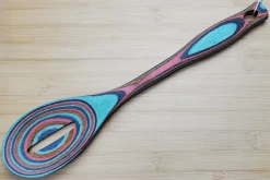 12″ Wooden Slotted Spoon – Horizon