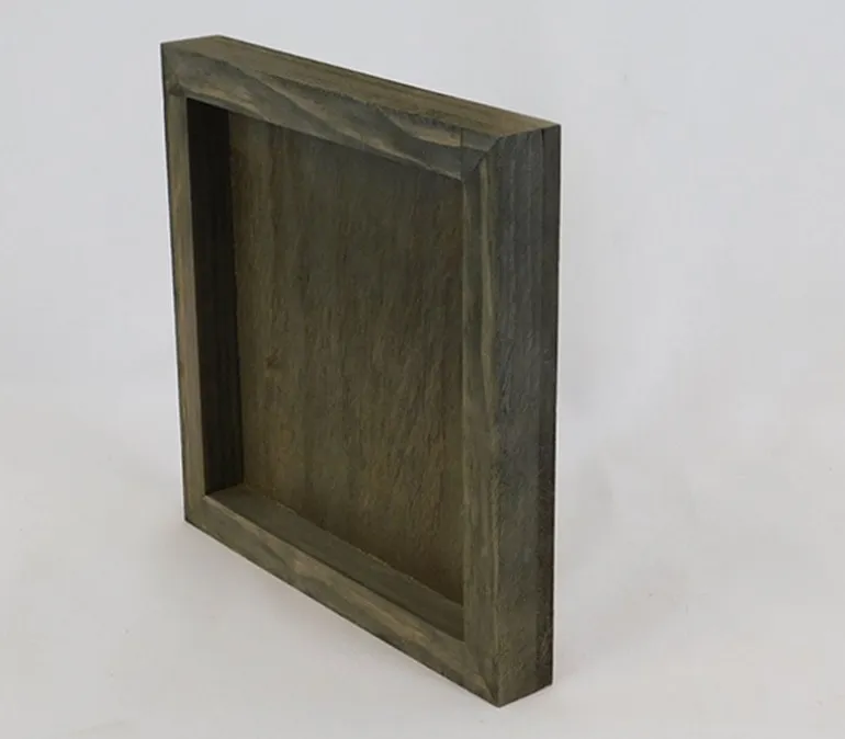 Wooden Tray with Foldable Legs