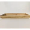 Wooden Tray with Slanted Edges – Natural