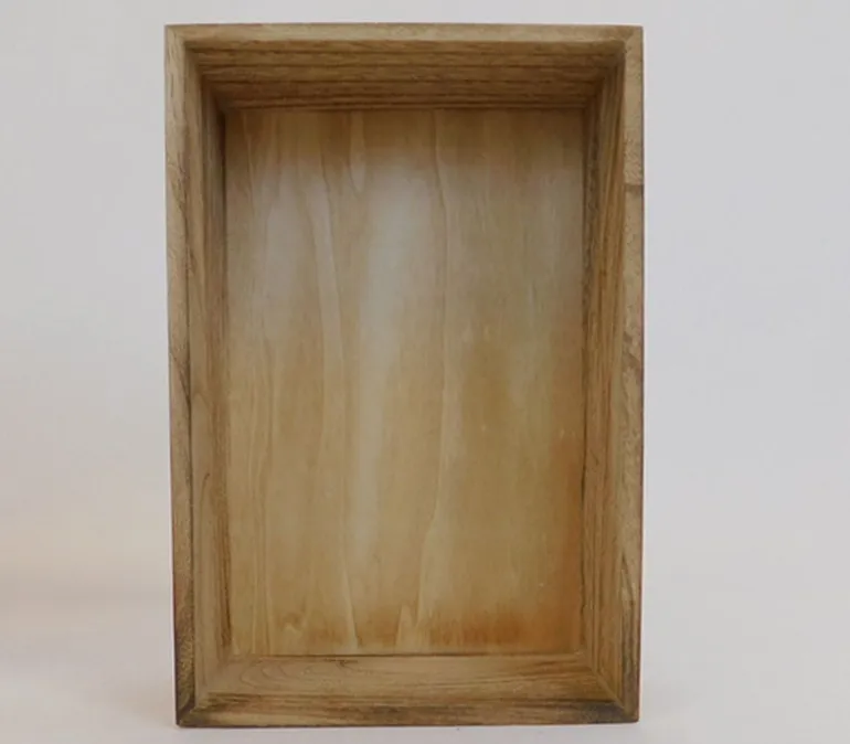 Wood Finish Crate – Small