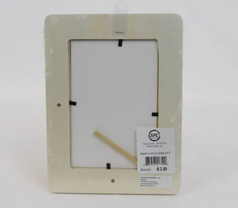Wood Frame – 4-inch x 6-inch Picture Opening