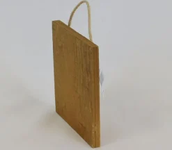 Wood Plaque – Natural/White
