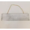 Wood Plaque – Whitewash Finish – Rectangle