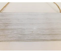 Wood Plaque – Whitewash Finish – Rectangle