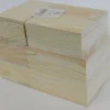 Wood Square Block – Medium Unfinished Craft Cube