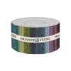 Woolies Flannel 2.5-inch Strips Gemstone 40 Count