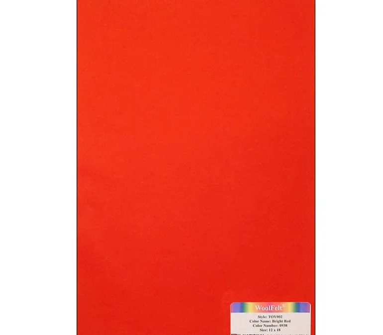 35-65 Wool/Rayon Blend Felt – 12-inch x 18-inch – Alluring Aqua