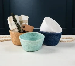 Woven Basket – Small – Color Shipped is Randomly Picked