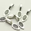 18x7mm Glue On Bail – Antique Silver Plated