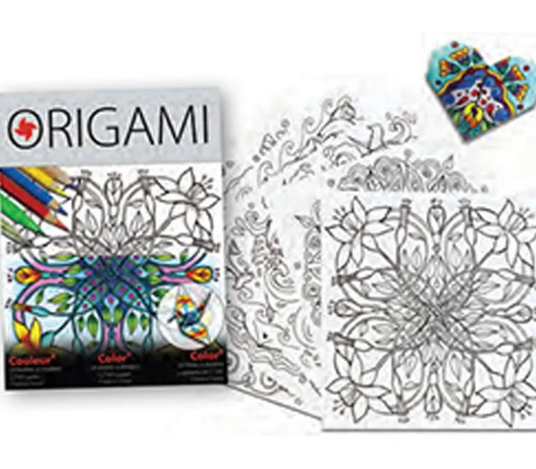 Yasutomo Origami Paper – Color Original Artist Designs – 24 Sheets