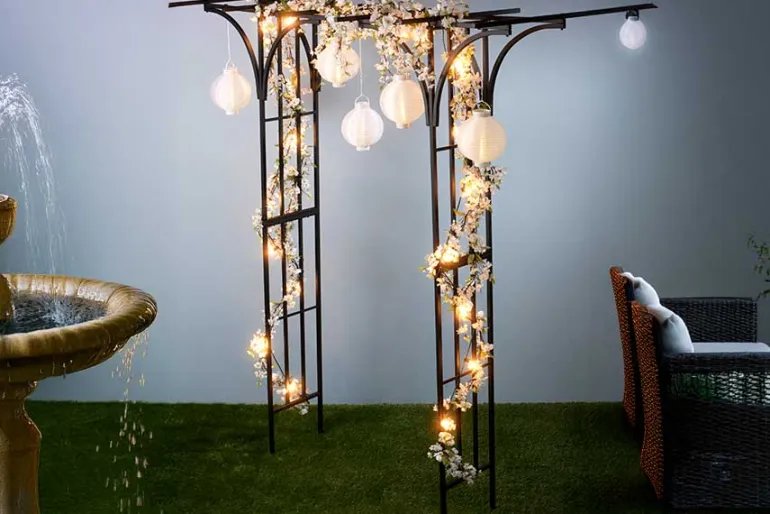 Zen Arch Flat Top Trellis
