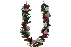6′ Zinnia Garland, Multi